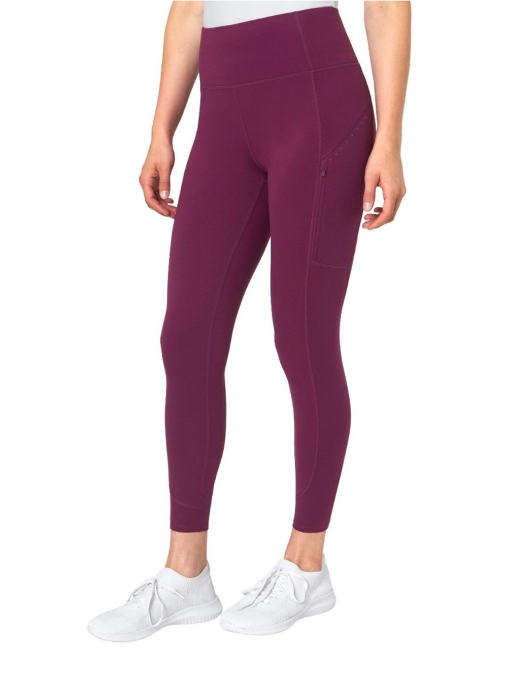 Mondetta Plum High-Waist Pocket Leggings Size S